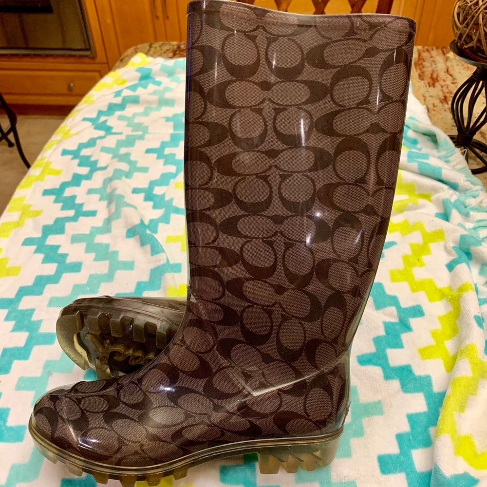 Authentic Coach rainboots